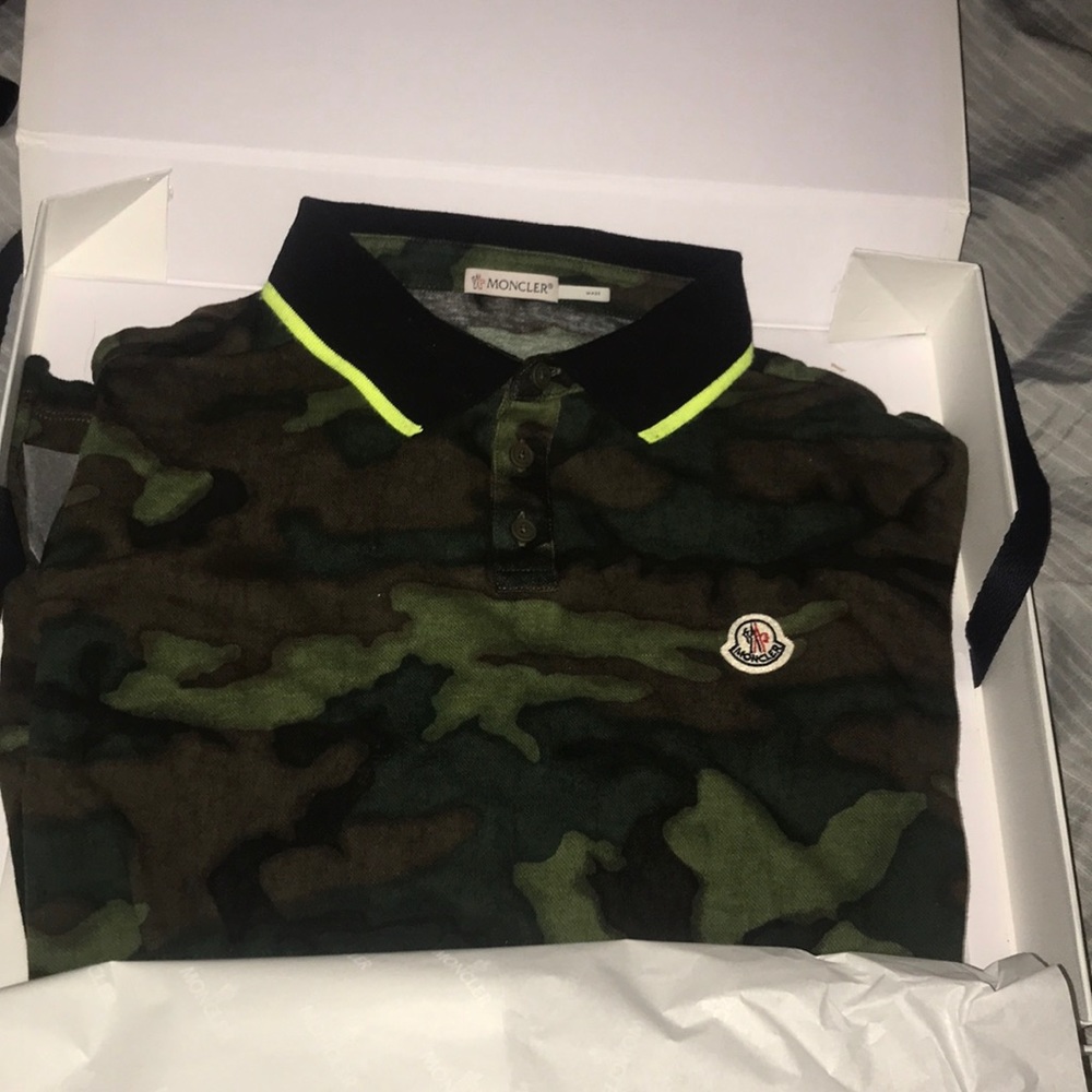 Men’s Moncler Polo Shirt *updated pictures*